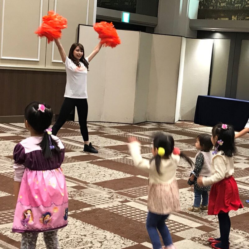 チアダンス教室  ～ホームゲームの前に一緒にチアダンスを楽しもう！