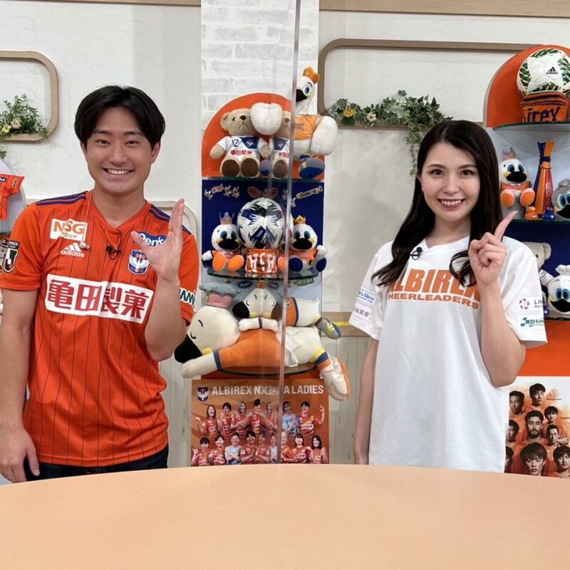 １０月１５日（土）とことんアルビ！！DXに須貝梨々香が出演致します★