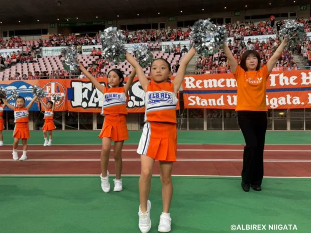 .
.

𝙰𝚕𝚋𝚒𝚛𝚎𝚡 𝙲𝚑𝚎𝚎𝚛𝚕𝚎𝚊𝚍𝚎𝚛𝚜 𝚂𝚌𝚑𝚘𝚘𝚕
⋆*🧡アルビレックスチアリーダーズスクール💙⋆* 

2026.08.22 (Sat)

アルビレックス新潟
VS
藤枝MYFC

#albirex #アルビ
#新潟 #サッカー #jリーグ

.
.