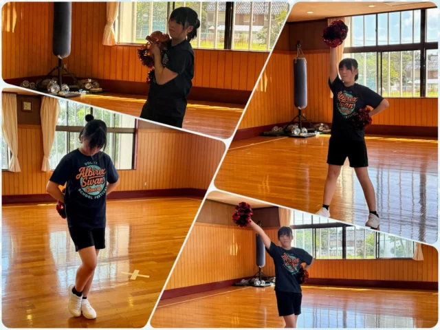 🐬
【佐渡ハイブリッドコース】
1ヶ月に3回、お友達と楽しくチアダンス♪
月2回のオンラインレッスンと月1回の対面レッスンを頑張っています！

本日は対面レッスン日♪🙌
なんと1対1でのレッスンでした😆💓
今日からスクールフェスティバルに向けて、振り入れがスタートしましたよ〜‼︎🔥
何度も繰り返し練習し、少しずつ動きを覚えながら、しっかりと習得していました✨
次の対面レッスンも楽しみにしています😊🌷

#佐渡
#習い事
#アルビレックスチアリーダーズスクール
#チアダンススクール
#ダンスレッスン