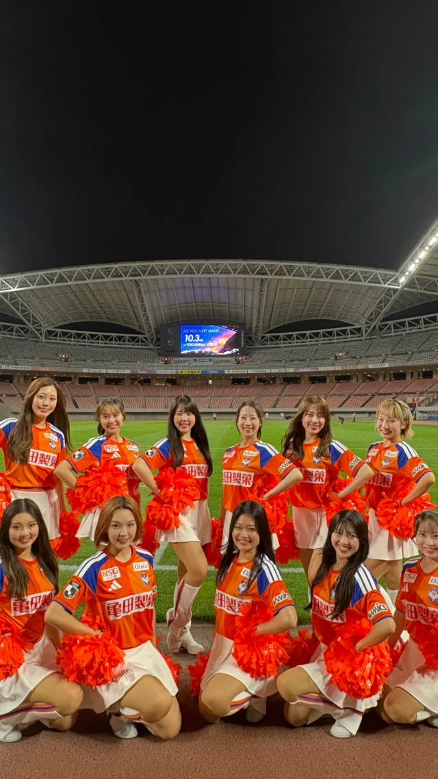 ⚽️
 VICTORY!! ✨
2-1✨

2026-27明治安田J2リーグ
第7節
越後薬草サンクスデー
vsジュビロ磐田

#燃え上がれ清五郎#albirexniigata #アルビレックス新潟 #albirexcheerleaders アルビチア