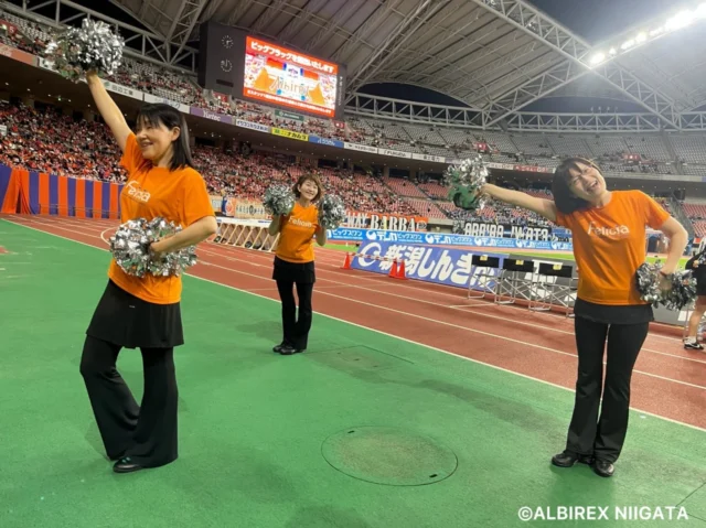 .
.
2026.09.19(Sat)

アルビレックス新潟🦢
VS
ジュビロ磐田🎉

VICTORY👑✧˖°.

#アルビレックスチアリーダーズスクール
#アルビレックス新潟 
#新潟 #niigata
.
.
.