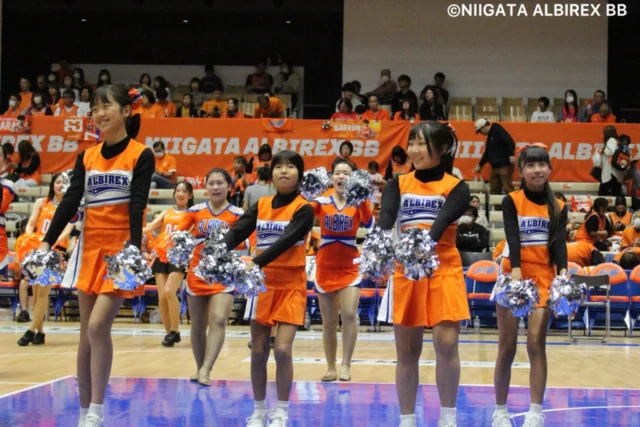 .
.
.
2026.10.18(Sun)

新潟アルビレックスBB🦢🌟
VS
福井ブローウィンズ🌪️✨

73-67
VICTORY👑🔥

#新潟アルビレックスbb
#アオーレ長岡
#アルビレックスチアリーダーズスクール
