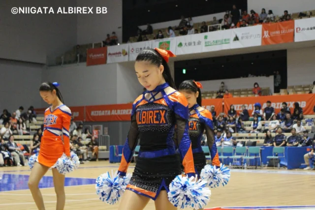 .
.
.
2026.10.18(Sun)

新潟アルビレックスBB🦢🌟
VS
福井ブローウィンズ🌪️✨

73-67
VICTORY👑🔥

#新潟アルビレックスbb
#アオーレ長岡
#アルビレックスチアリーダーズスクール
